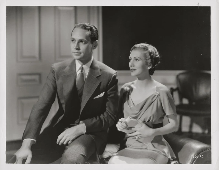 Franchot Tone y Karen Morley en el-despertar-de-una-nacion