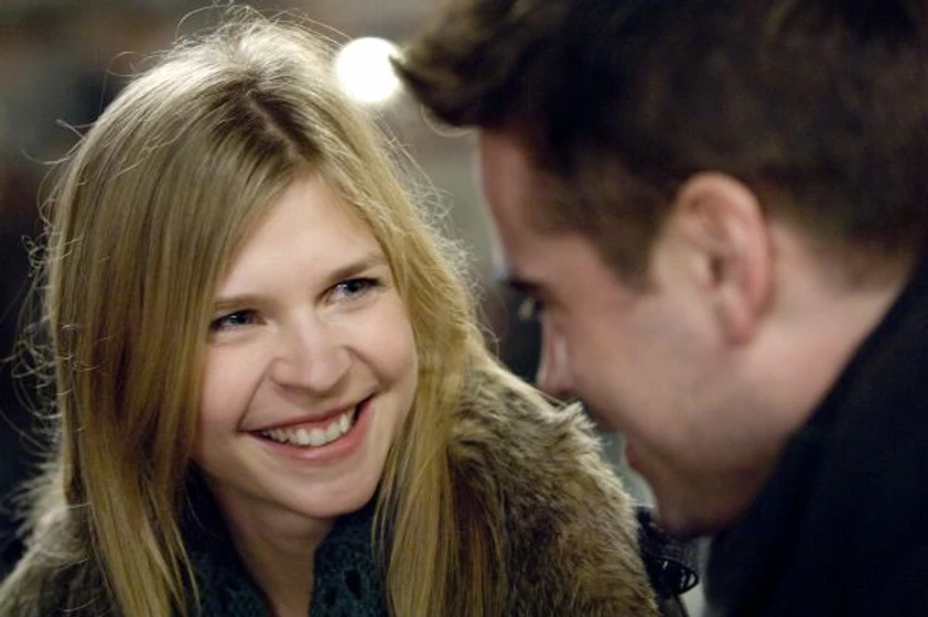 Colin Farrell y Clémence Poésy en Escondidos en Brujas