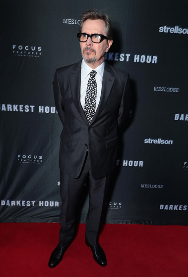Gary Oldman en El Instante más oscuro (Toronto. Septiembre 2017)