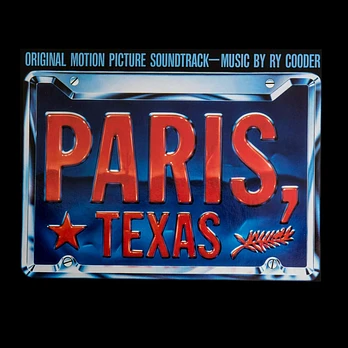 Carátula de la banda de sonido de París, Texas