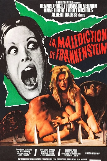 Poster de La Maldición de Frankenstein