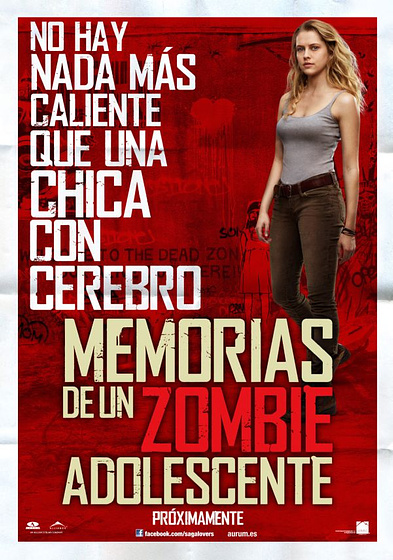 Imagen de Memorias de un zombie adolescente (Cartel promocional)