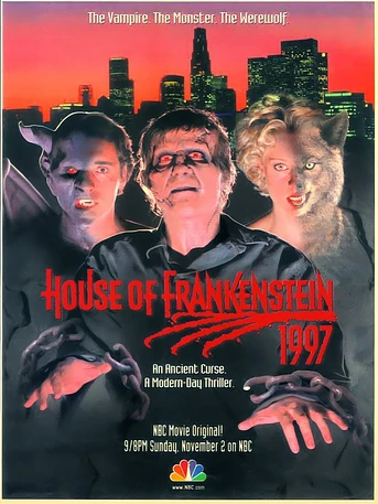 Poster de La Casa de Frankenstein