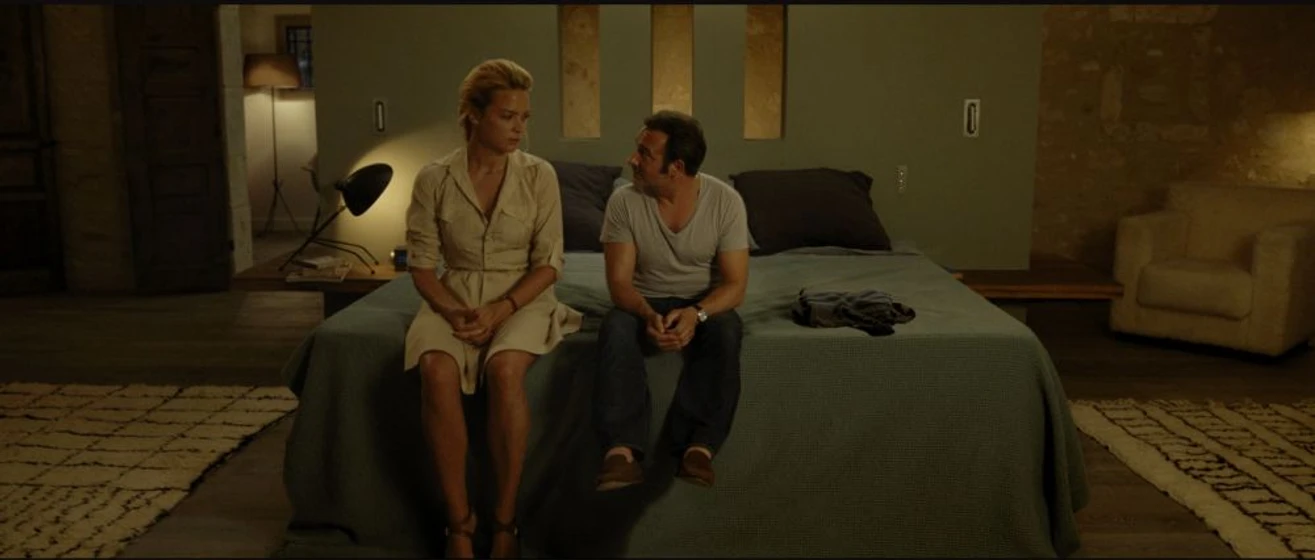 Jean Dujardin y Virginie Efira en un-hombre-de-altura