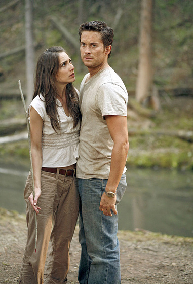 Claire Forlani y Oliver Hudson en Carolina Moon