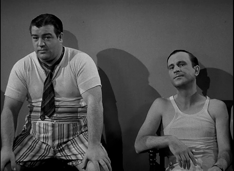 Bud Abbott y Lou Costello en reclutas-1941