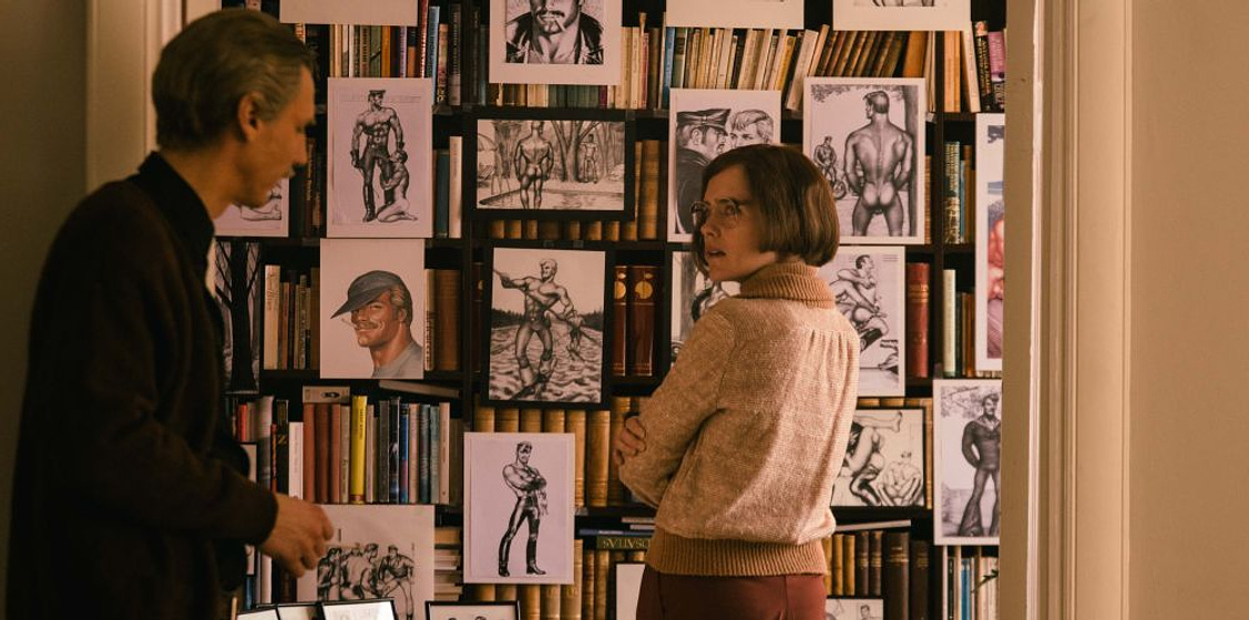 Jessica Grabowsky y Pekka Strang en Tom of Finland