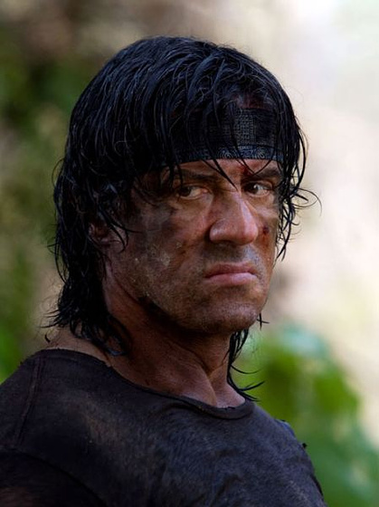 Sylvester Stallone en John Rambo