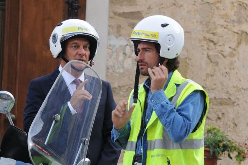Claudio Bisio y Alessandro Siani en Bienvenidos al sur