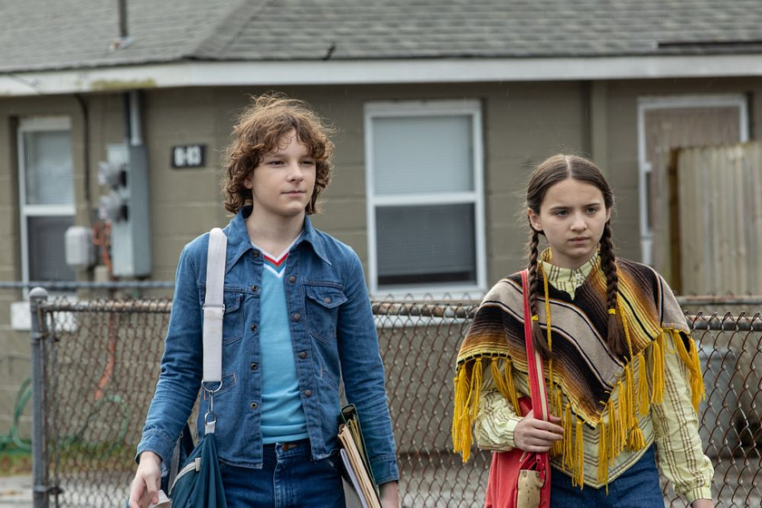 Madeleine McGraw y Mason Thames en Black Phone