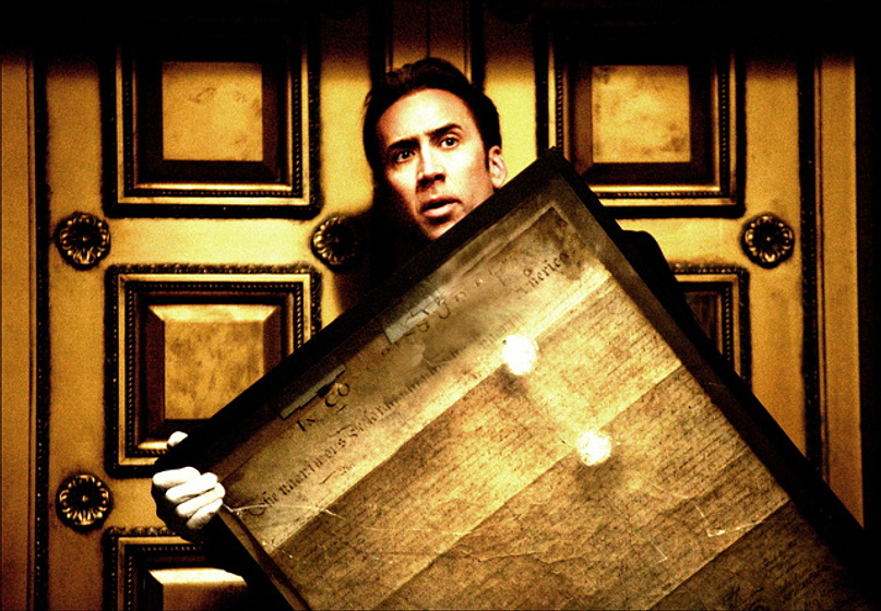 Nicolas Cage en La Búsqueda