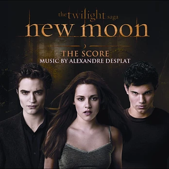 Carátula de la banda de sonido de La Saga Crepúsculo: Luna Nueva