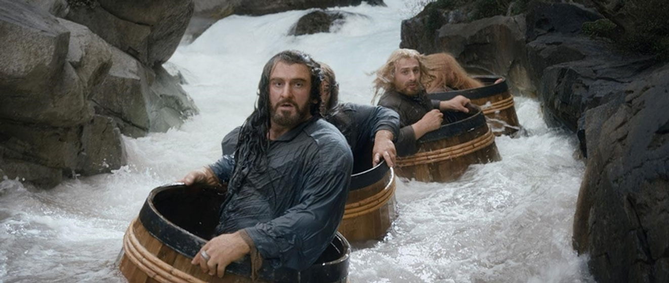 Dean O'Gorman y Richard Armitage en El Hobbit: La Desolación de Smaug
