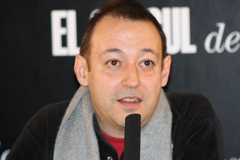 Sigfrid Monleón en El Cónsul de Sodoma (RUEDA DE PRENSA.MADRID.DIC09)