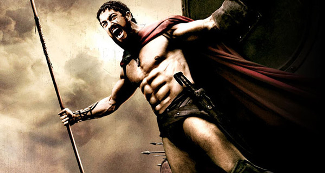 Gerard Butler en 300