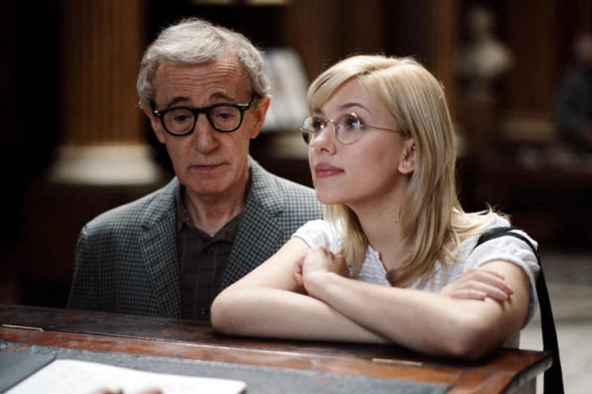 Scarlett Johansson y Woody Allen en scoop