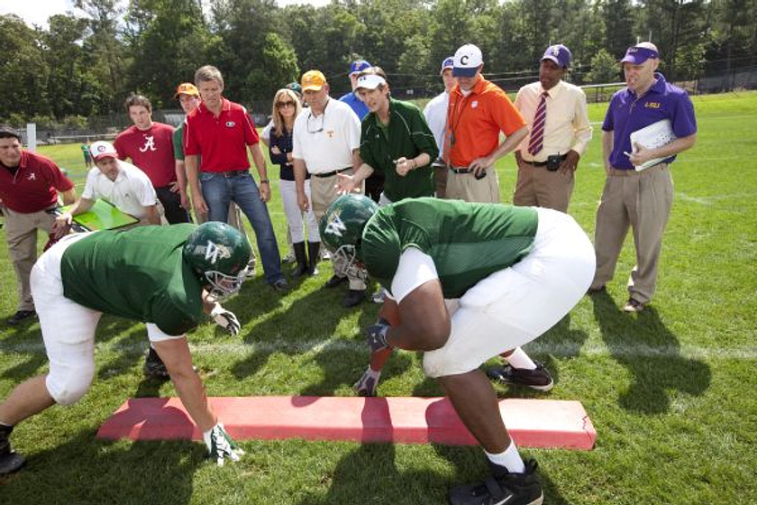 Quinton Aaron en The Blind side (Un sueño posible)