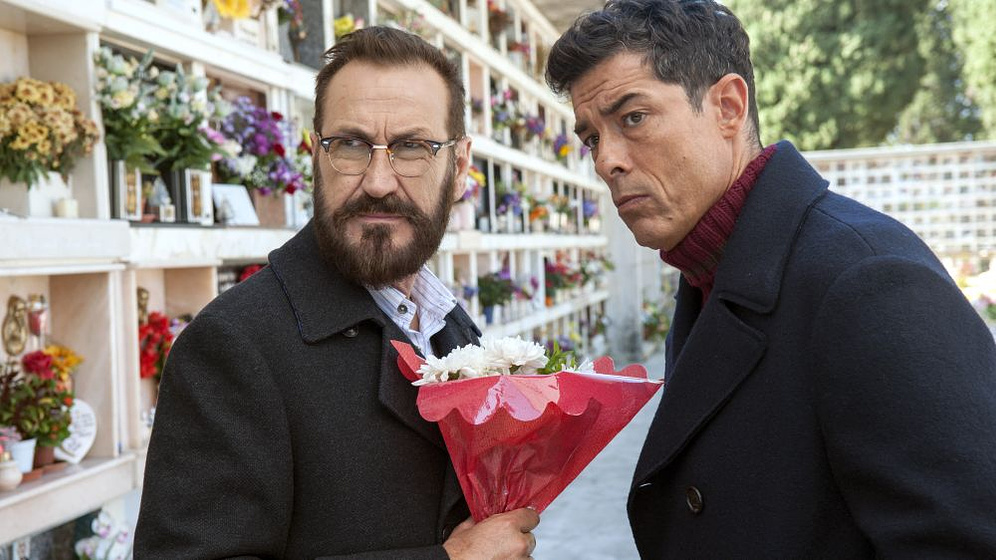 Alessandro Gassman y Marco Giallini en Bendita Ignorancia