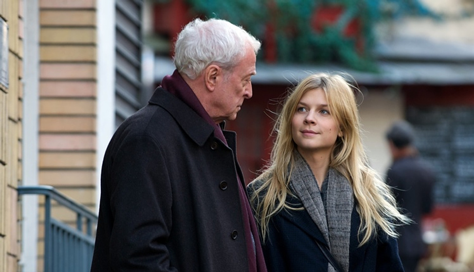 Michael Caine y Clémence Poésy en Mi Amigo Mr. Morgan