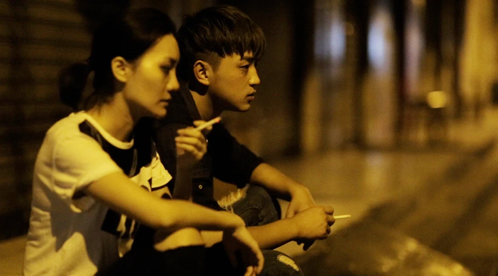 Vincent Chen Xi y Wen Sirui en sandia-amarga (Sandia Amarga (Floating Melon) Fotograma en Chengdu (China))