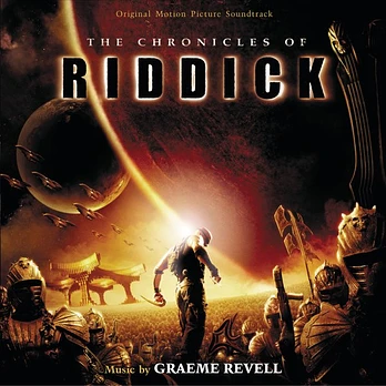 Carátula de la banda de sonido de Las Crónicas de Riddick
