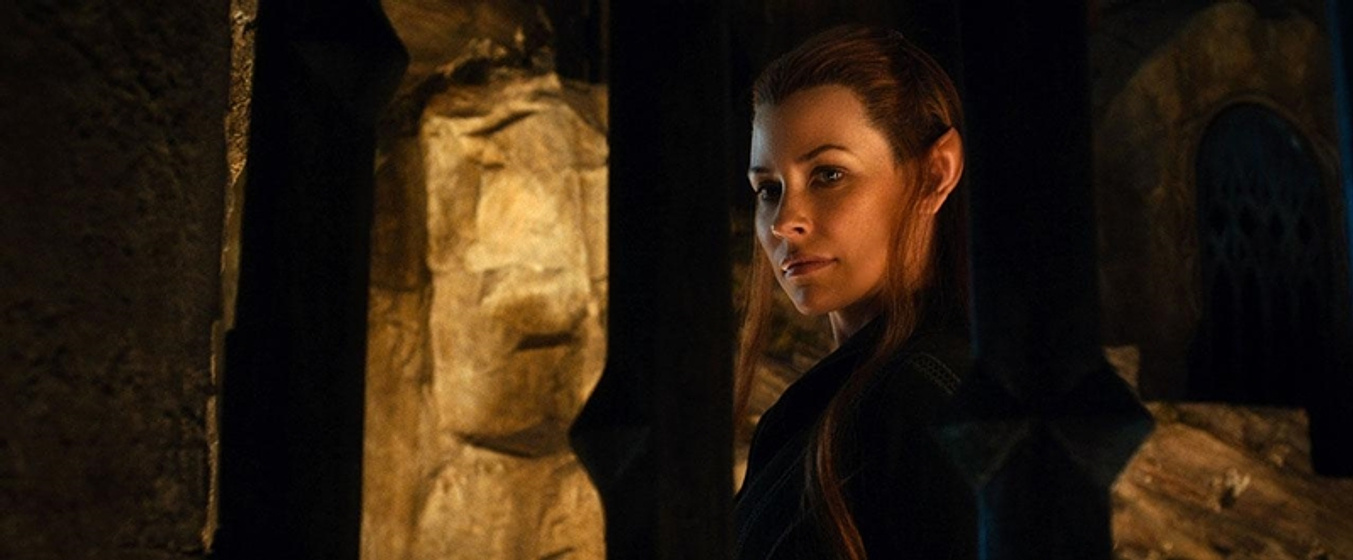 Evangeline Lilly en El Hobbit: La Desolación de Smaug