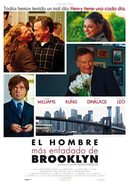 poster of movie El Hombre más enfadado de Brooklyn