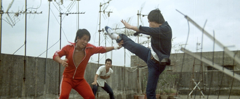 Imagen de Bruce Li contra Dedo de Hierro