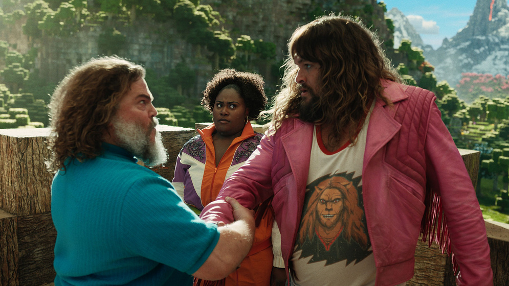 Jack Black, Jason Momoa y Danielle Brooks en Una Película de Minecraft