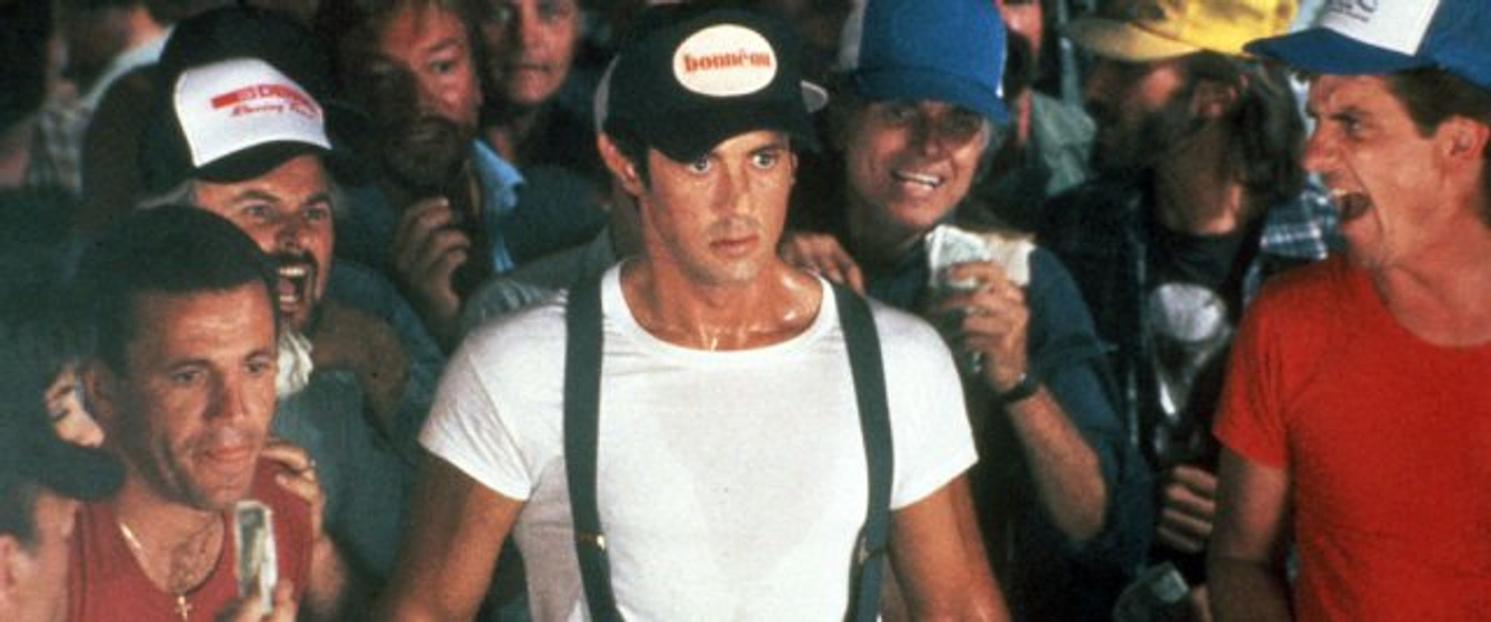 Sylvester Stallone en Yo, el halcón