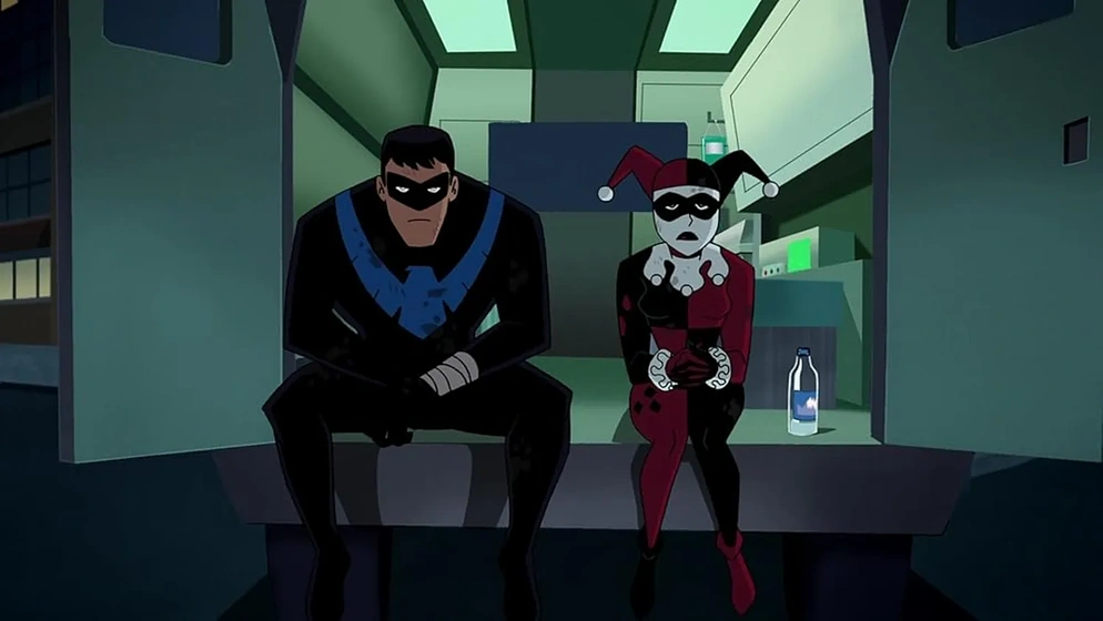 Imagen de Batman y Harley Quinn