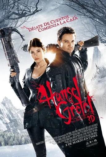 Poster de Hansel y Gretel. Cazadores de brujas