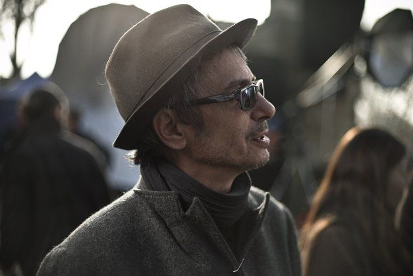 Leos Carax en Holy Motors (Durante el rodaje)