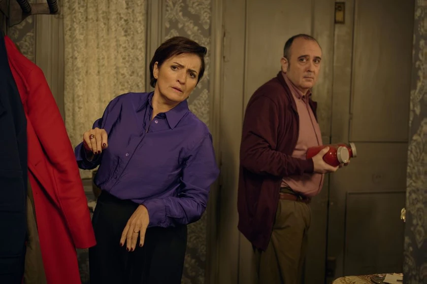 Carlos Areces y Silvia Abril en alimanas