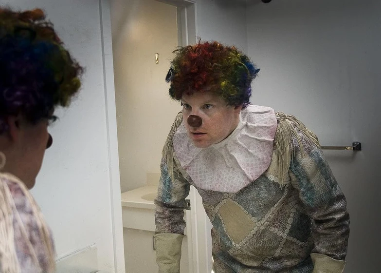 Andy Powers en clown
