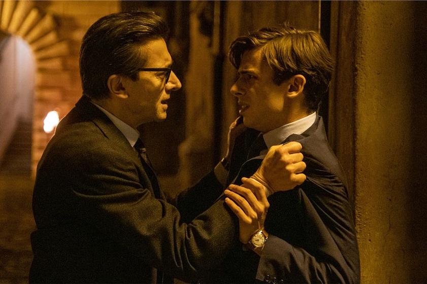 Elio Germano y Leonardo Maltese en El Caso Braibanti