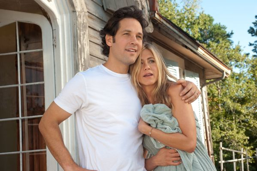 Jennifer Aniston y Paul Rudd en Sácame del paraíso