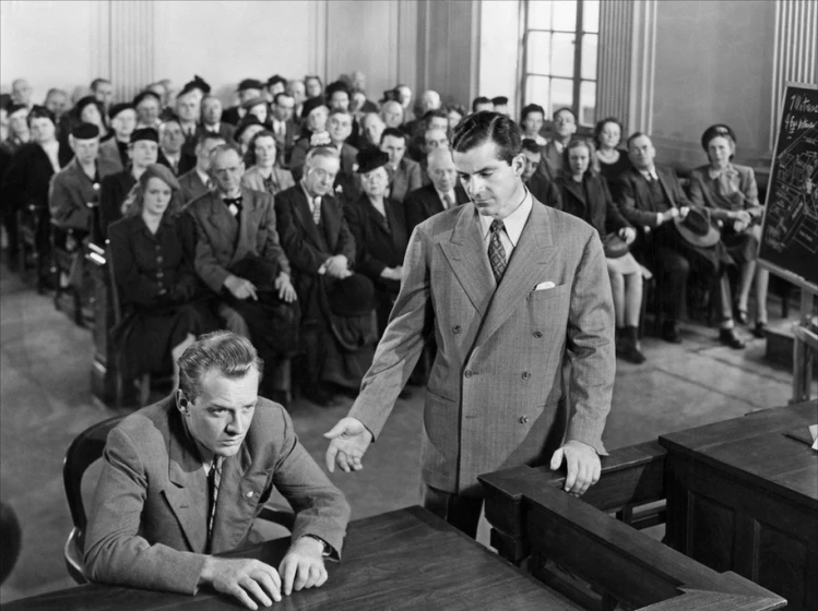 Dana Andrews en el-justiciero