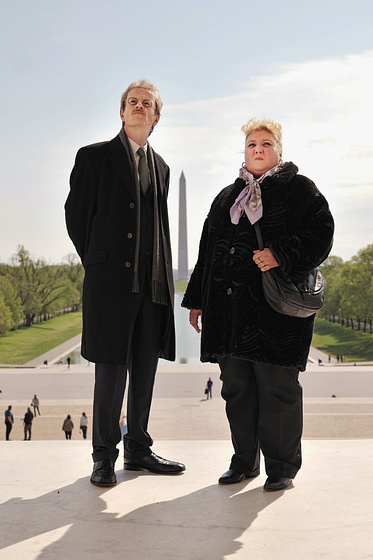 Alexander Scheer y Meltem Kaptan en Rabiye Kurnaz contra George W. Bush