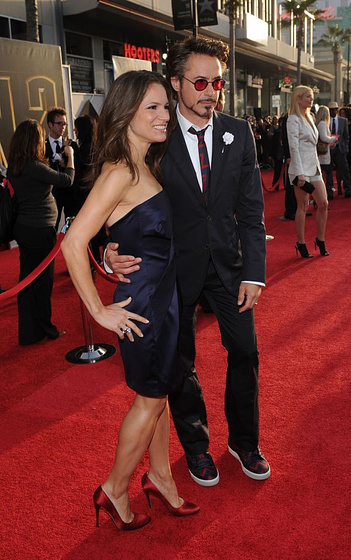 Robert Downey Jr. y Susan Downey en Iron Man 2 (Premiere en Los Angeles. Abril 2010)
