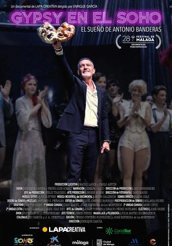 Poster de Gypsy en el Soho. El sueño de Antonio Banderas