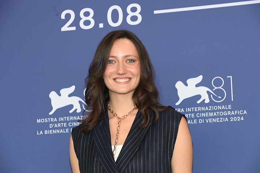 Martina Scrinzi en Vermiglio (Festival de Venezia. Septiembre 2024)