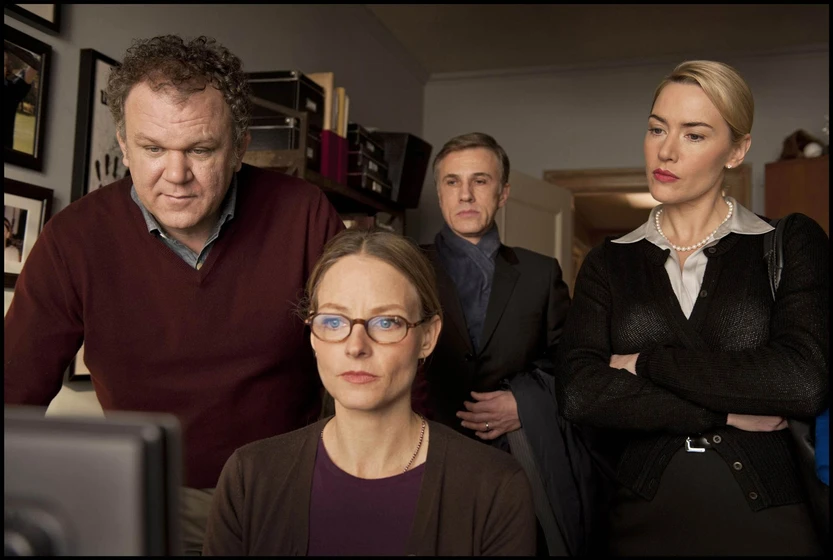 Jodie Foster, John C. Reilly, Kate Winslet y Christoph Waltz en un-dios-salvaje