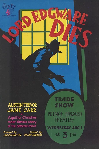 Poster de Lord Edgware Dies