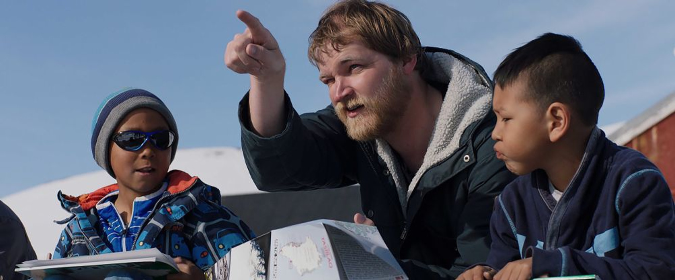 Anders Hvidegaard en Profesor en Groenlandia