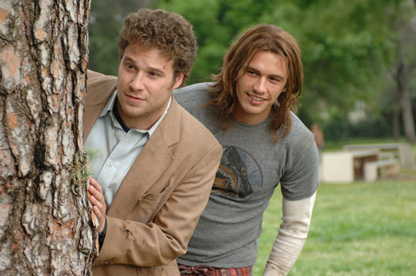James Franco y Seth Rogen en Superfumados