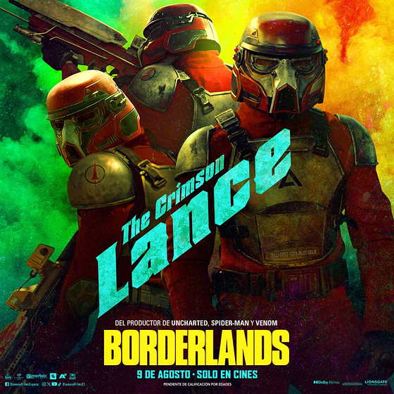 Imagen de Borderlands (Cartel personajes español)