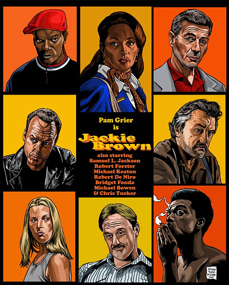 Imagen de Jackie Brown (Art de Nathan Thomas Milliner)