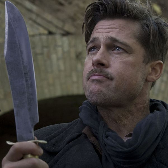 Brad Pitt en Malditos bastardos