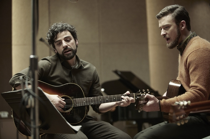 Justin Timberlake y Oscar Isaac en A Propósito de Llewyn Davis